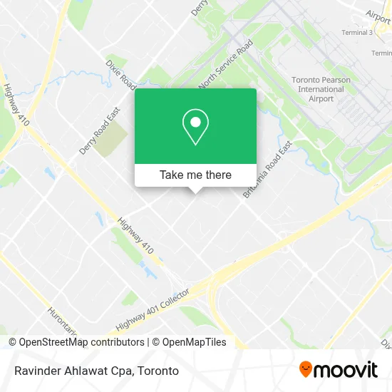 Ravinder Ahlawat Cpa map
