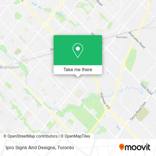 Ipro Signs And Designs map