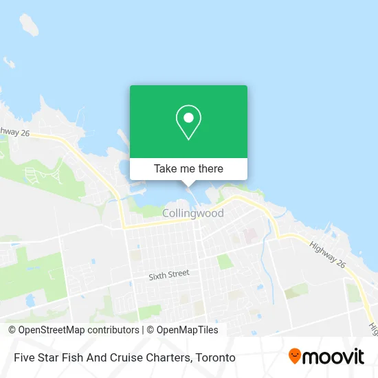 Five Star Fish And Cruise Charters plan