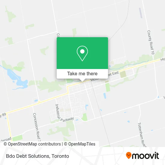 Bdo Debt Solutions map