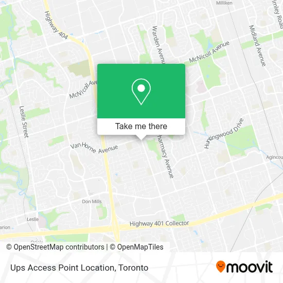 Ups Access Point Location plan