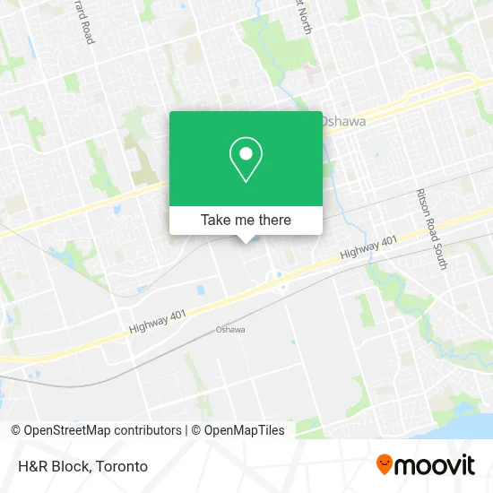 H&R Block map