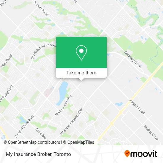 My Insurance Broker map