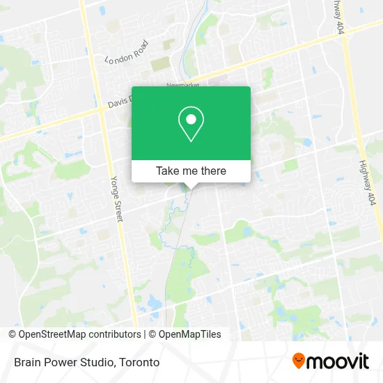 Brain Power Studio map
