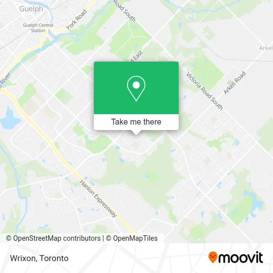 Wrixon map