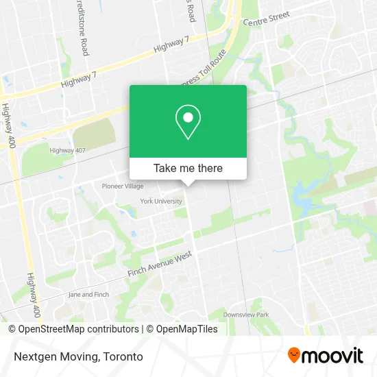 Nextgen Moving map