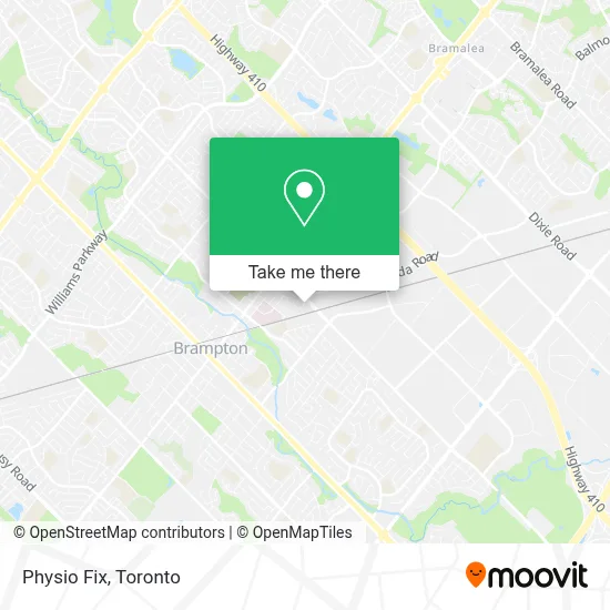 Physio Fix map