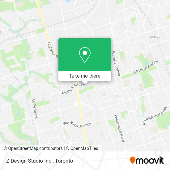Z Design Studio Inc. map