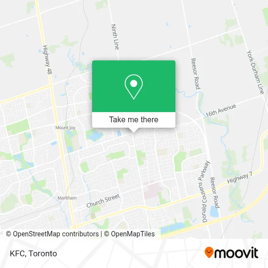 Kfc map