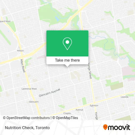 Nutrition Check map