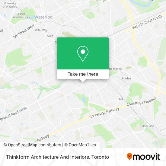 Thinkform Architecture And Interiors map