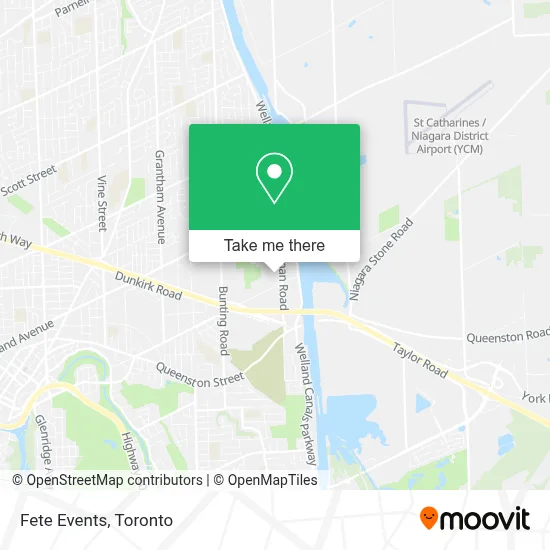 Fete Events map