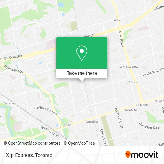 Xrp Express map