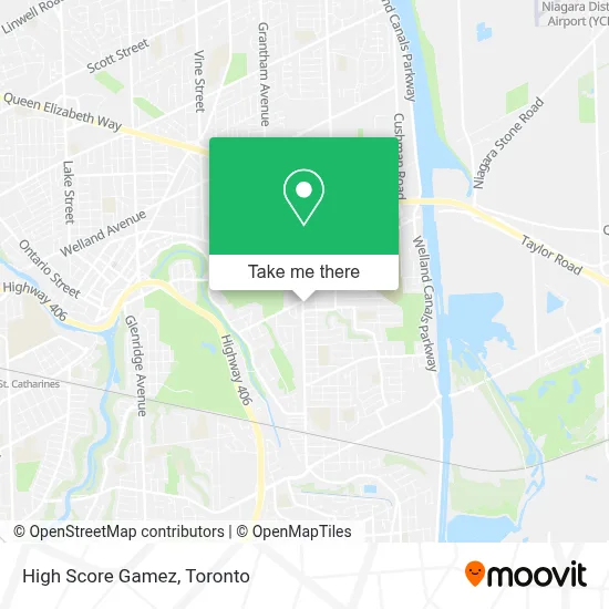 High Score Gamez map