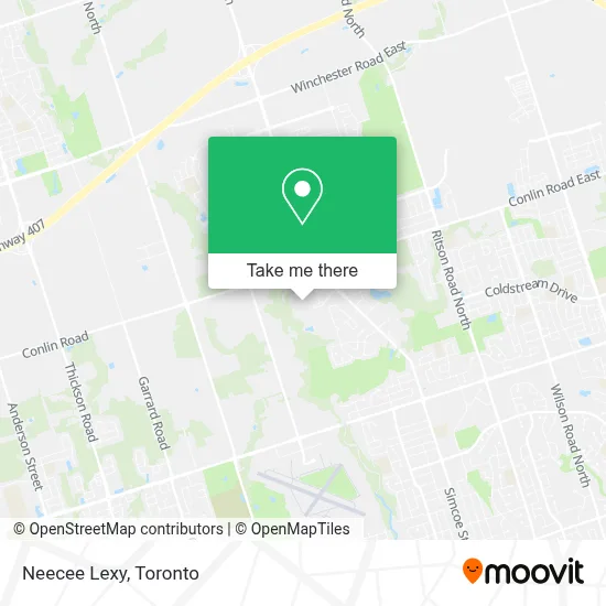 Neecee Lexy map