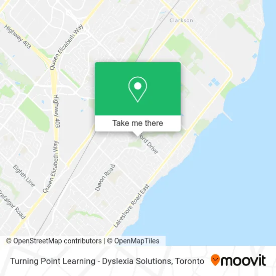 Turning Point Learning - Dyslexia Solutions map