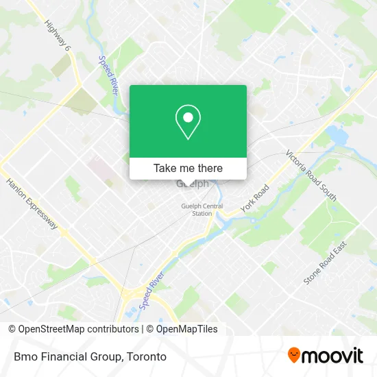 Bmo Financial Group map