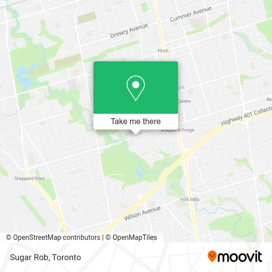 Sugar Rob map