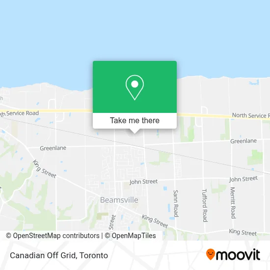 Canadian Off Grid map