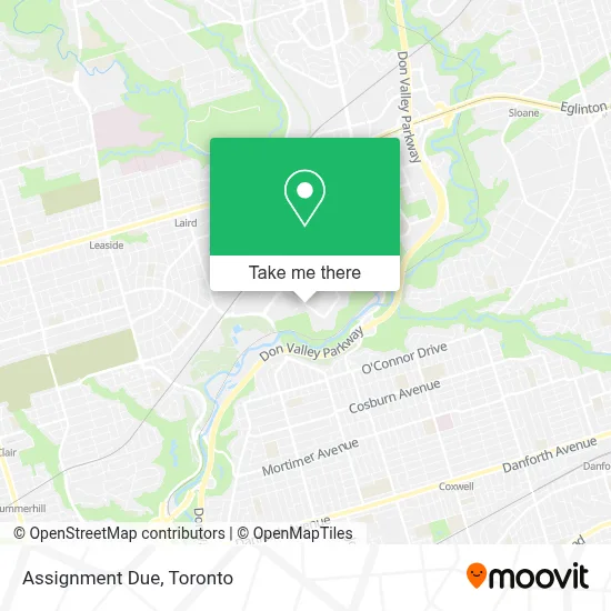 Assignment Due map
