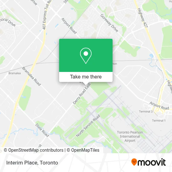 Interim Place map