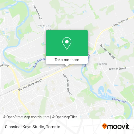 Classical Keys Studio map