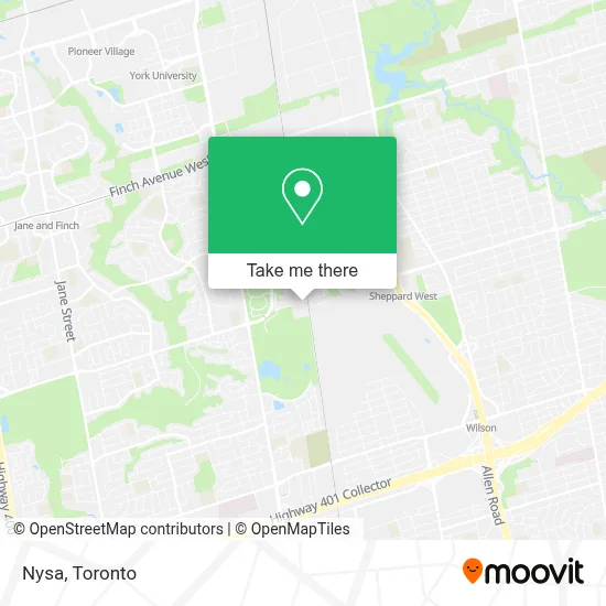Nysa map
