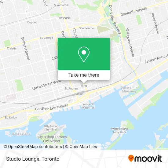 Studio Lounge map