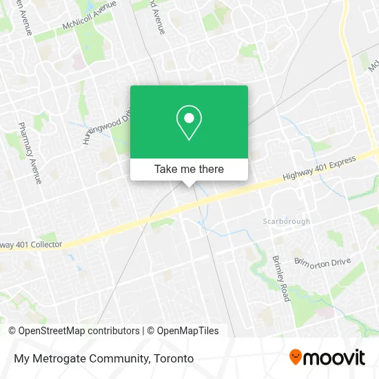 My Metrogate Community map