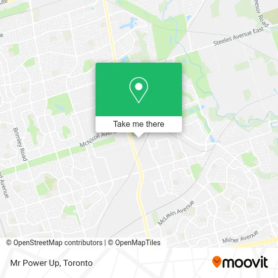 Mr Power Up map