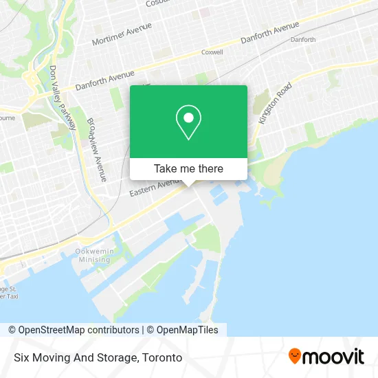 Six Moving And Storage map