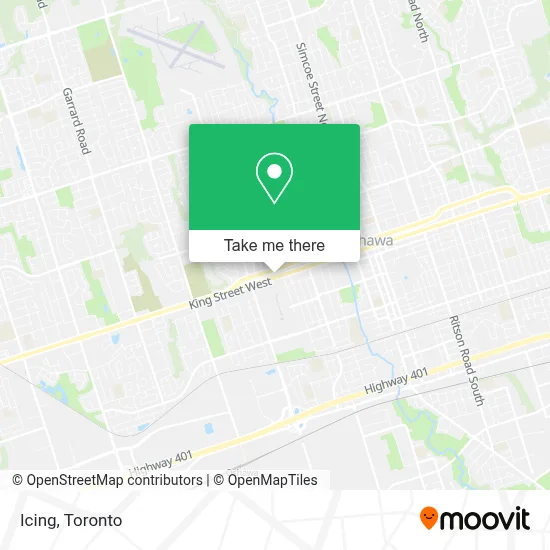 Icing map