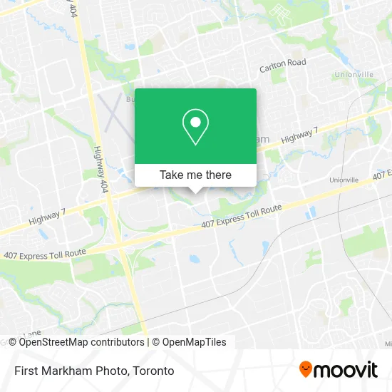 First Markham Photo plan