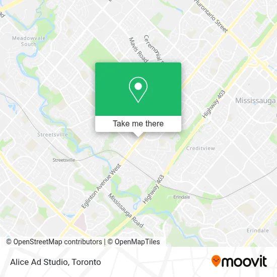 Alice Ad Studio map