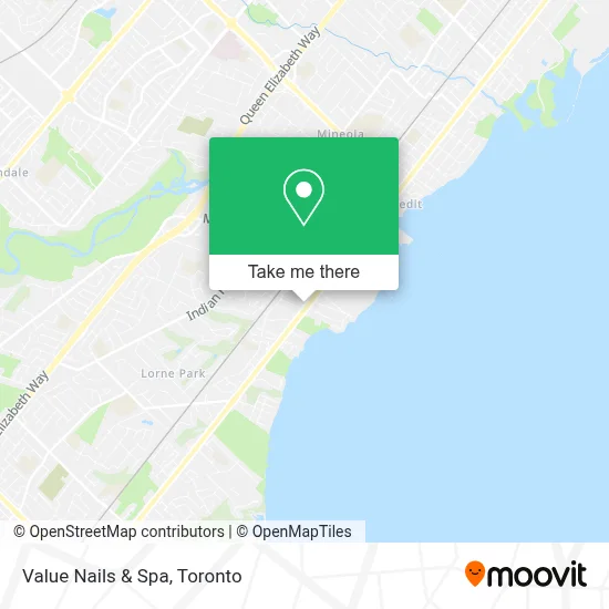 Value Nails & Spa map