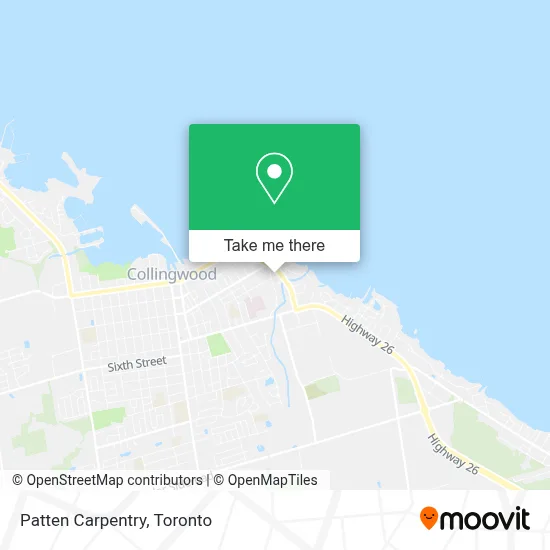 Patten Carpentry map