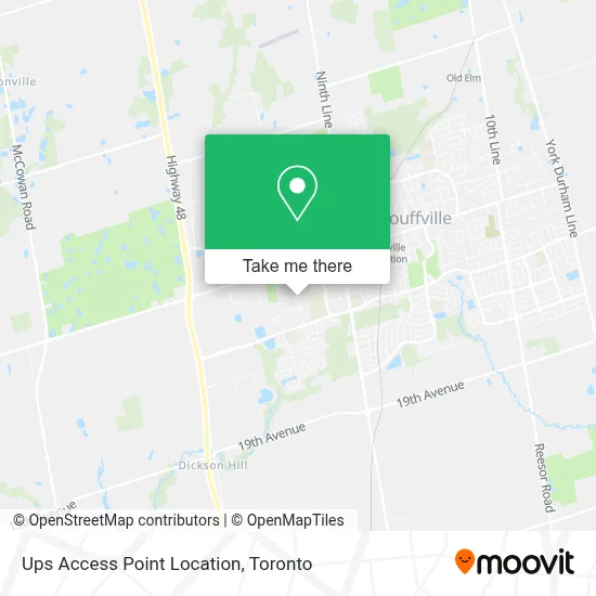 Ups Access Point Location plan