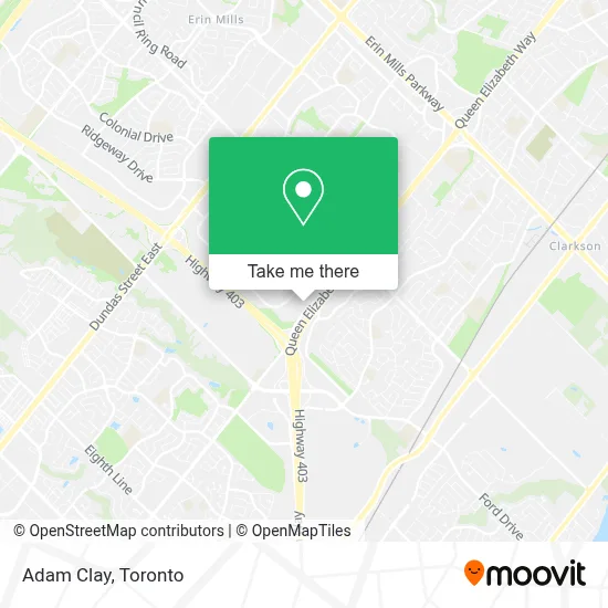 Adam Clay map