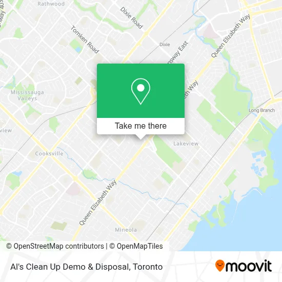 Al's Clean Up Demo & Disposal map