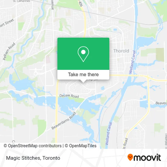 Magic Stitches map