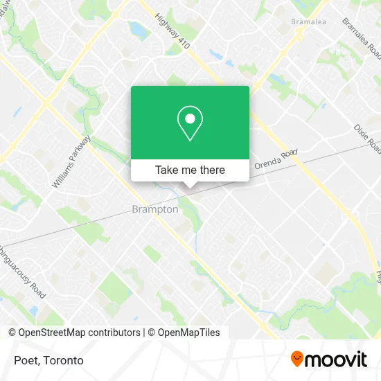 Poet map