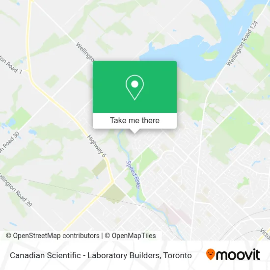 Canadian Scientific - Laboratory Builders map