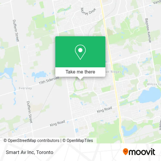 Smart Av Inc map