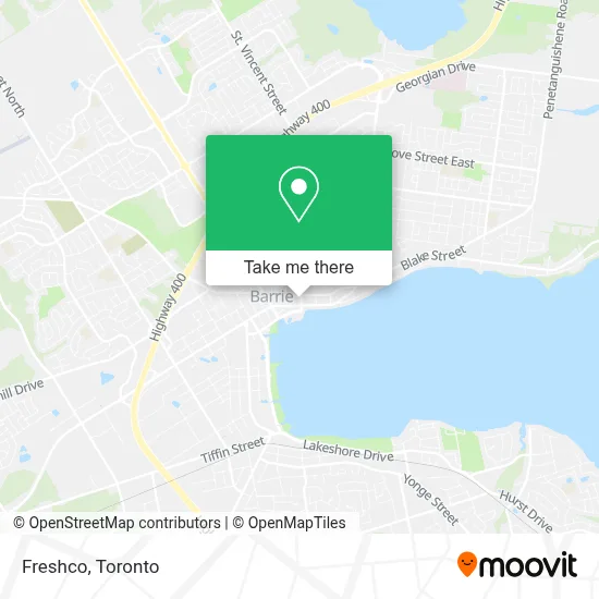 Freshco map