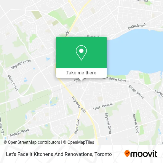 Let's Face It Kitchens And Renovations map