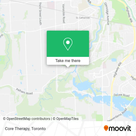 Core Therapy map