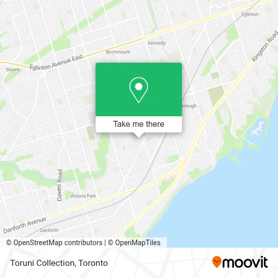 Toruni Collection map