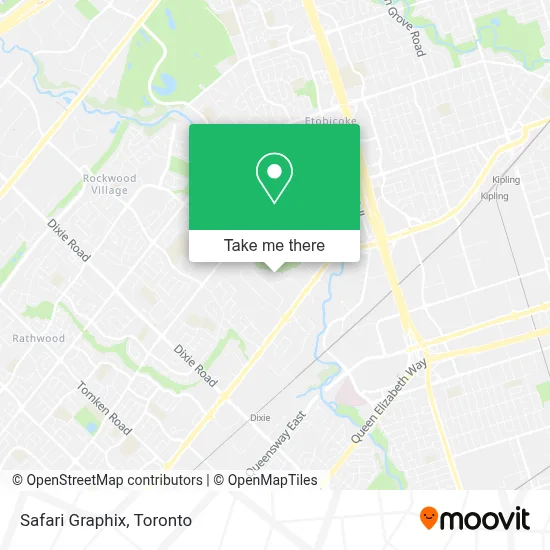 Safari Graphix map