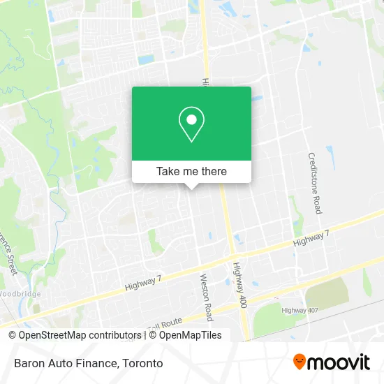 Baron Auto Finance map