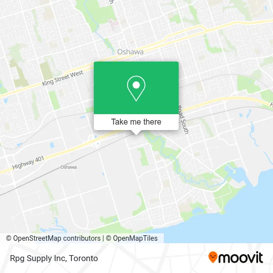 Rpg Supply Inc map